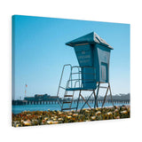 Santa Barbara Lifeguard Premium Wall Canvas