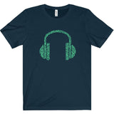 Music Note Headphones Tee