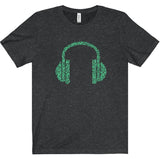 Music Note Headphones Tee