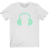 Music Note Headphones Tee