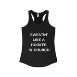 Sweatin' in Church Women's Workout Tank