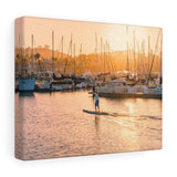 Santa Barbara SUP Premium Wall Canvas