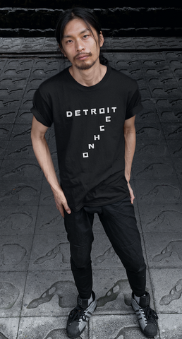 Detroit Techno Crossword Tee