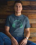 Music Note Headphones Tee