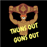 Thuns Out Guns Out Tee