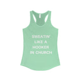 Sweatin' in Church Women's Workout Tank