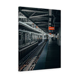 Chicago Orange Line Wall Canvas