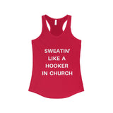 Sweatin' in Church Women's Workout Tank