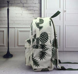 Pineapple Canvas Backpack