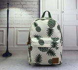 Pineapple Canvas Backpack