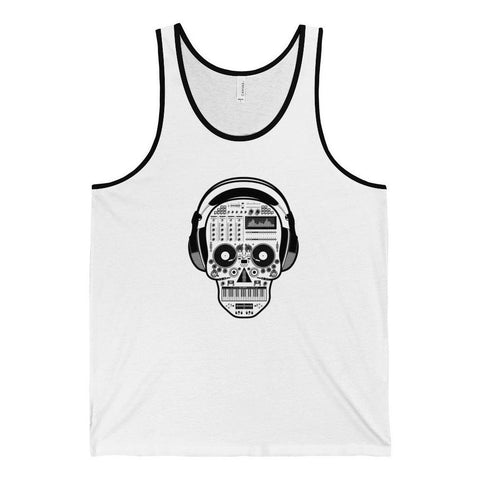 Synthesizer Skull Tank Top