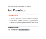 San Francisco Pronunciation Tee