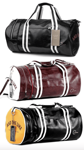 Old school gym bag sales